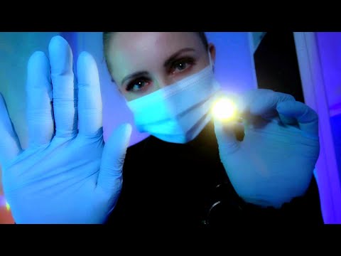 ASMR Doctor Roleplay - Eye & Ear Exam, Cardiac Test, Soft Spoken