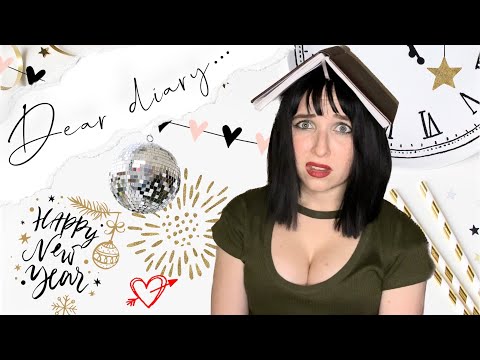 DEAR DIARY #3: новогодний АСМР эдишн, итоги года, скелеты в шкафу // asmr new year 📘