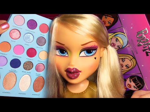 ASMR Makeup on Bratz Mannequin (Whispered)