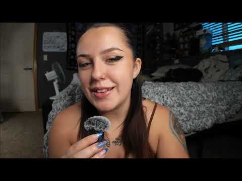 ASMR- Quick Mic & Camera Test 💖 Upclose Mouth Sounds Etc 💖