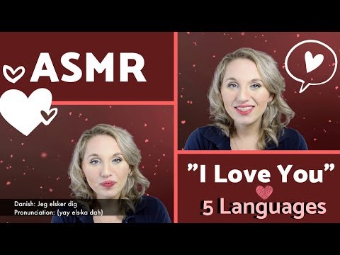 [ASMR] Whispers: "I Love You" in 5 DIFFERENT Languages ❤️