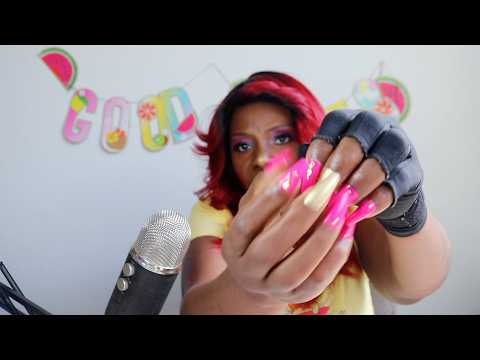 ASMR Nail Tapping Chewing Gum