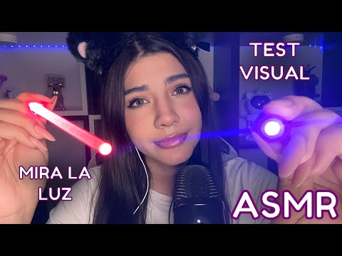 ASMR ESPAÑOL / EXAMEN DE LA VISTA muy RELAJANTE + Atención Personal (ROLEPLAY)