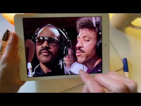 We Are The World 1980s chat, card cutting and counting end ~ ASMR Soft Spoken Ramble