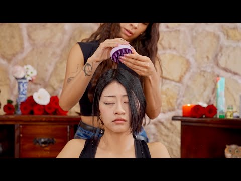 Soft whispering ASMR relaxation massage to help you relax & sleep