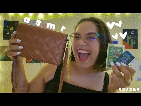 ASMR ORGANIZANDO SUA BOLSA 💞😍