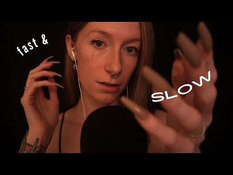 ASMR | Unintelligible whispering & hand movements for SLEEP 🤫