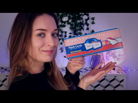 ASMR | Testing your french vocabulary (Soft spoken)