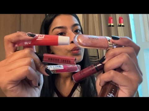 ASMR | MY LIPGLOSS COLLECTION