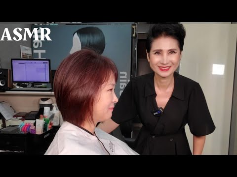 Korean Swift ASMR Hair Salon: Fast-Paced Styling for Instant Energy and Relaxation ✂️💥