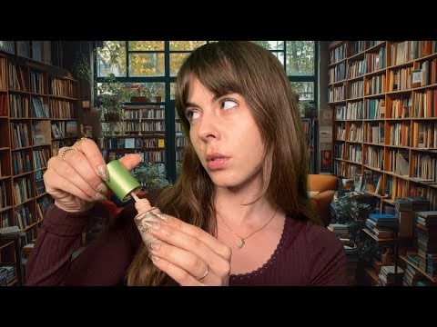ASMR Mean Girl Does Your Make Up in the library (she's jealous) 🙄