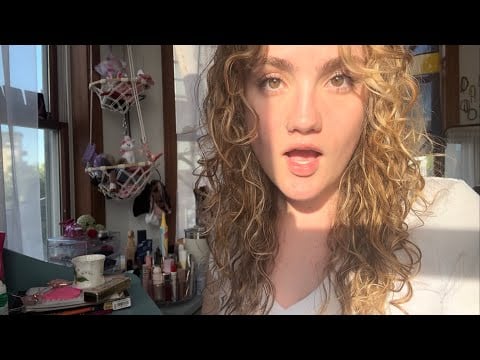 the reason i make youtube videos (shocking) ASMR Personal Attention grwm ft. my dirty hair