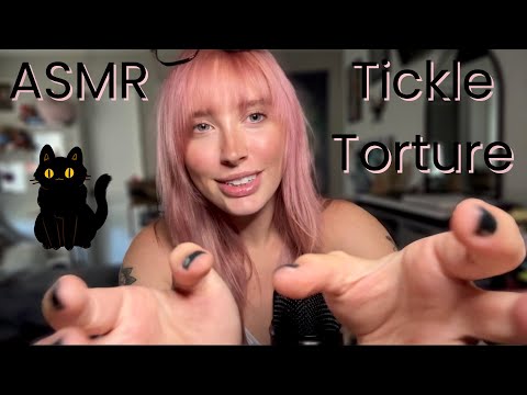 ASMR Tickle Torture Triggers ♥ (ticklish laughter)