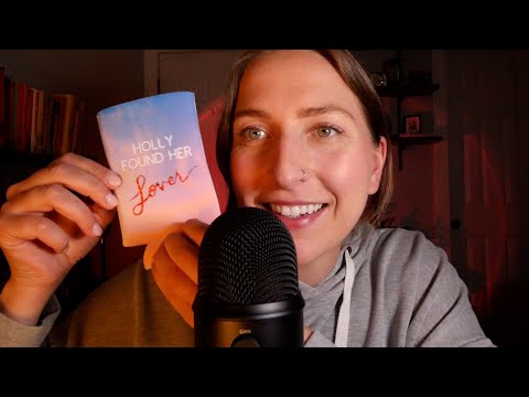 ASMR whisper ramble with random triggers | cozy & low light 😴🌙