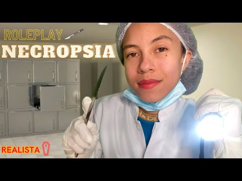 ASMR ROLEPLAY MÉDICA LEGISTA FAZENDO NECROPSIA - IML