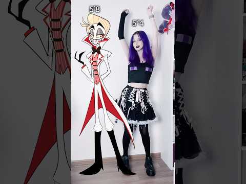 ALL Hazbin Hotel heights! #hazbinhotel #hazbinhotelseason2 #cosplaygirl #cosplayer #cosplay
