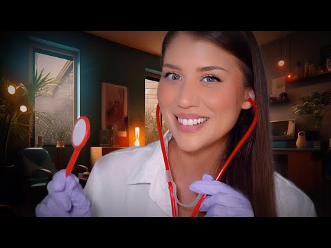 ASMR | Detailed Cranial Nerve Exam (Italian Accent) 🇮🇹