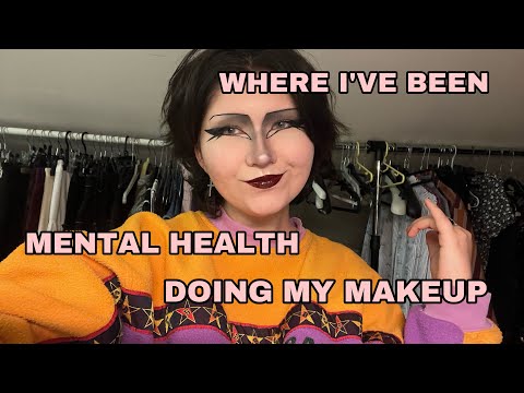 ASMR | doing my makeup (i'm back! life update)