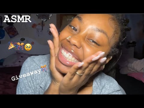 ASMR| 7k Giveaway Details!!!!🎉🎊🫶🏽🥹 (Read description for more info!) 