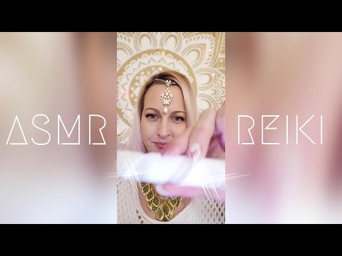 Quick & Instant ASMR Reiki Crystal Healing | Aura & Chakra Cleanse #shorts