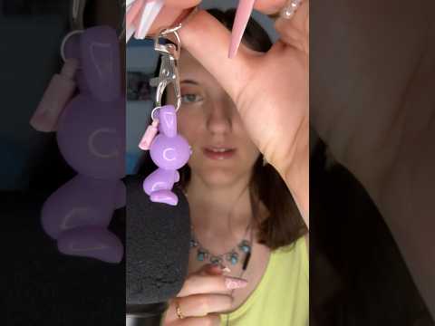 Portachiavi e Gioielli ASMR 💜🩵💛 #asmr #asmrita #portachiavi #gioielli #shorts #shortvideo