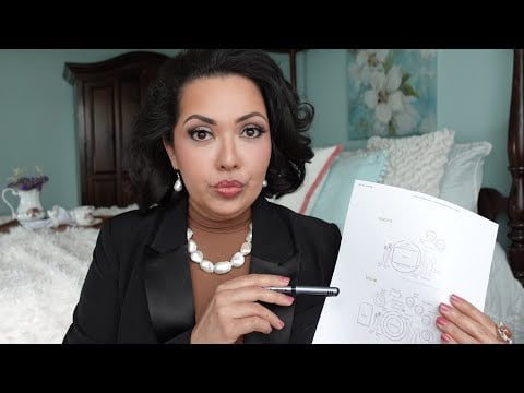 ASMR Aula de Etiqueta com Edith Rubenstein #VozSuave