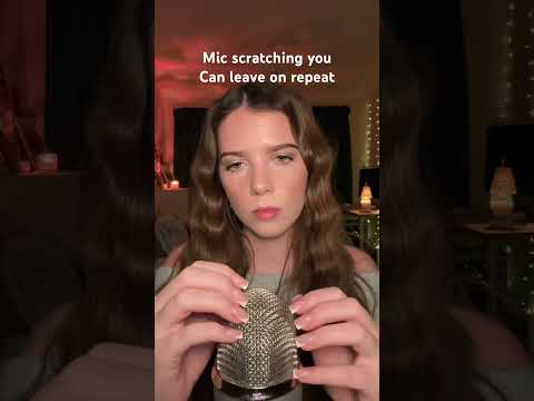 Mic scratching asmr #asmr #tingles #triggersforsleep #relax #asmrrelaxation #sleep