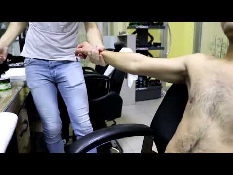 ASMR TURKİSH BARBER HEAD NECK BACK  FACE baş boyun yüz MASSAGE THERAPY