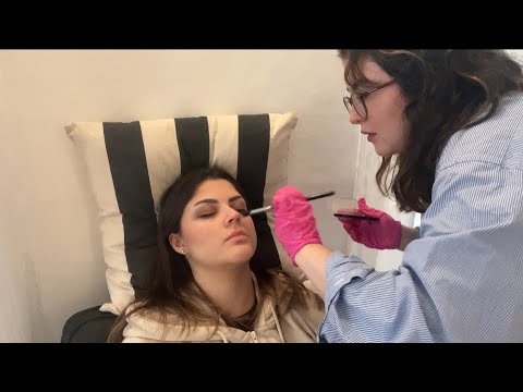 Asmr | Maquiando minha amiga