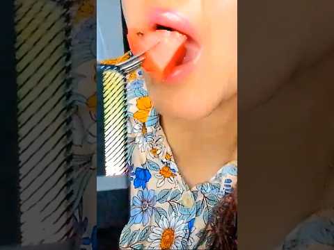 Asmr eating watermelon #asmr #relax #shorts