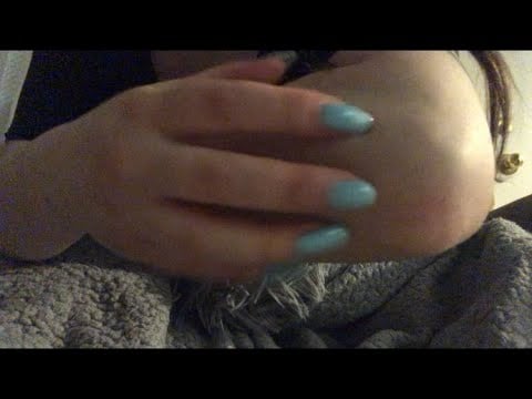 ASMR- Fast and Aggressive Skin Scratching (arms, hands, nails, fabric scratching, skin rubbing)