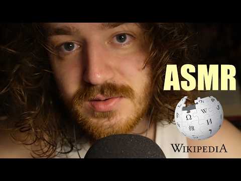 ASMR Reading Random Wikipiedia Articles
