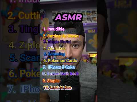 10 OG ASMR Triggers 1 Minute | #teamflight