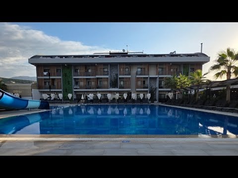 🌴 POOLSIDE ASMR MASSAGE | Relaxing Sounds & Deep Relaxation at Sedir Park Joy Hotel