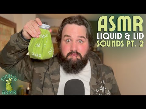 ASMR// Liquid & Lid Sounds Pt. 2