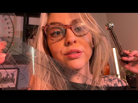 Realistic ASMR Cranial Nerve Examination ☔️ (not really) 