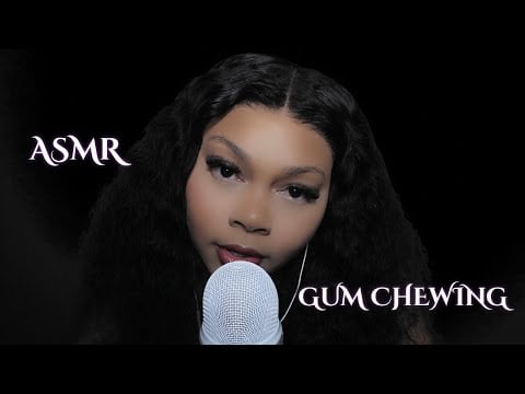 ASMR | Gum Chewing, No Talking | Tapping, Mouth Sounds & Hand Movements |