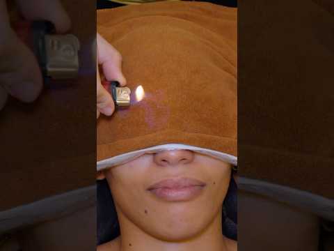 ASMR: 🔥 Ancient EYE FIRE Massage to Improve Vision #shorts