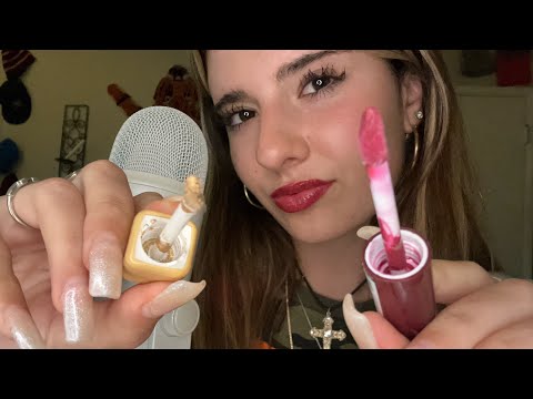 [ASMR] 1 MINUTE MAKEUP 💄 (fast+aggressive)