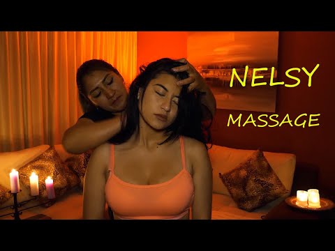 NELSY ♥ CAMILA - ECUADORIAN FULL BODY ASMR MASSAGE FOR SLEEP, ASMR,  Cuenca Limpia,