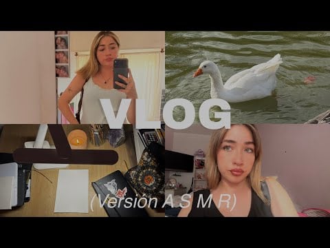 Vlog ASMR varios dias conmigo; PAINT WITH ME, yoga & paseos ✨🕯️