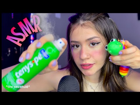 ASMR GAROTA DA SUA SALA TENTA TE ENTRETER (te fazer esquecer da dua vida triste)