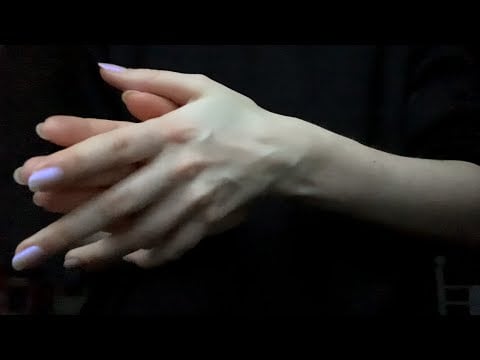 [ASMR] Applying hand cream & doing hand movements while it's raining outside (no talking)