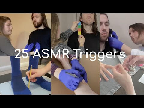 [ASMR] 25 Real Person Triggers to Test Your Tingles