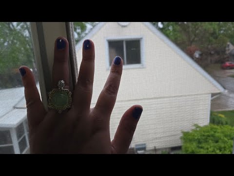 ASMR Tracing Through My Window 🪟
