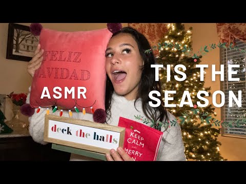 ASMR~ Tracing Holiday Decorations🎄(TIS THE SEASON)