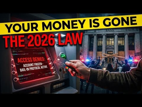 YOUR BANK ACCOUNT IS NOT YOURS: The 2026 "Bail-In" Law