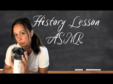 Whispered Welsh Accent ASMR: History Book