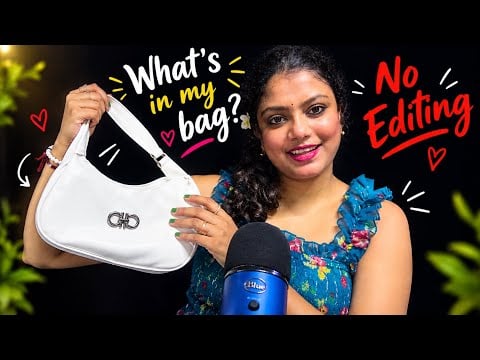 ASMR What’s In My Bag ❓🫢