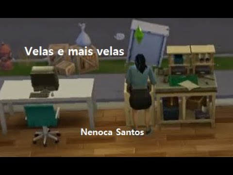 The Sims 4 Vida Sustentável | Criação de velas e encontro com amigos 🕯👩👨🌍 #EP4